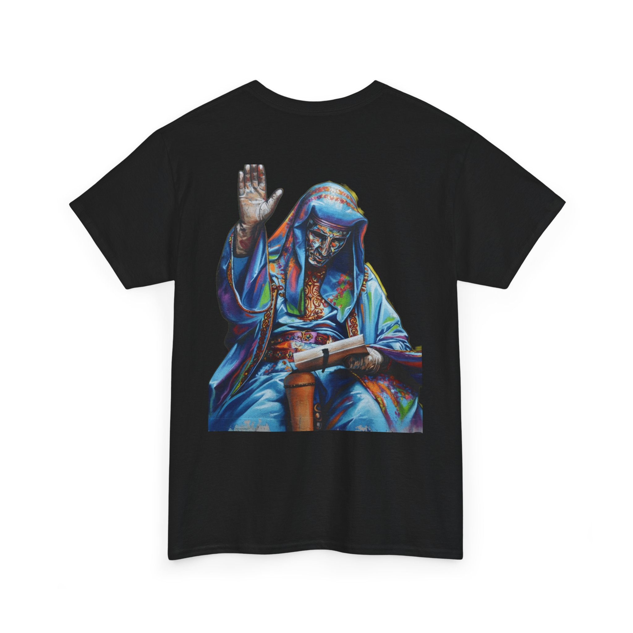 SYNIX WORLD Colorful Graffity T-Shirt King Baldwin IV